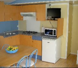 Interior Mobil-home 4 pers